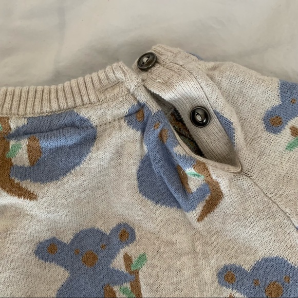 Knit Cotton Koala Sweater - Picture 6 of 8